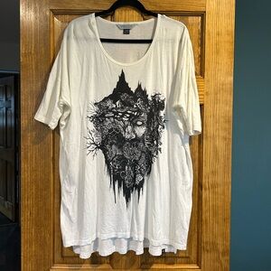 Nikita White Graphic T-Shirt